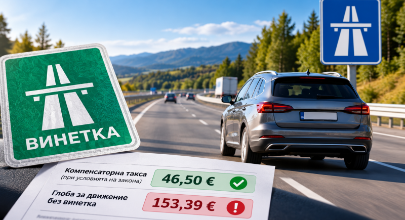 Глоба без винетка – размер, проверка и как да платите image